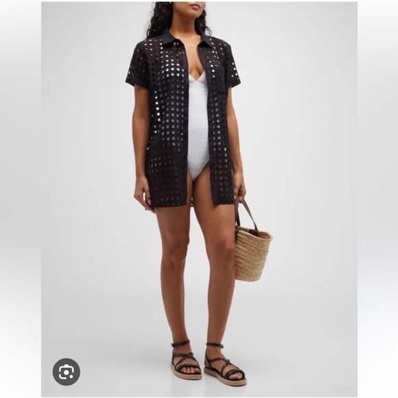 Solid & Striped THE EYELET CABANA DRESS - Picture 1 of 4